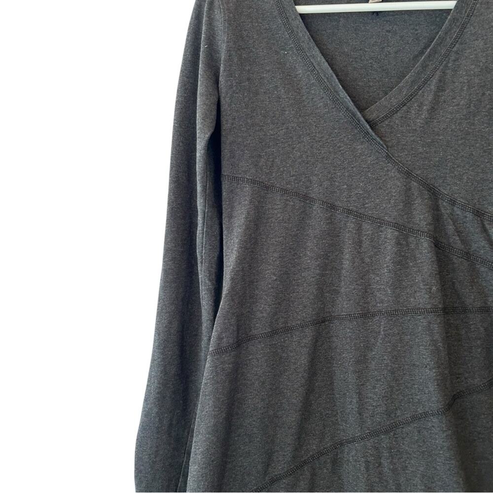 Athleta Sunburst Nectar Ruched Long Sleeve Dress Small - Picture 6 of 12